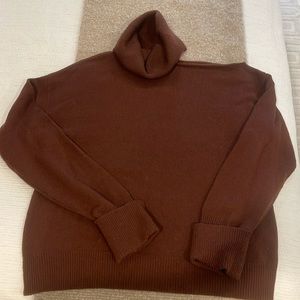 Paige Raundi Open sleeve Turtleneck Sweater